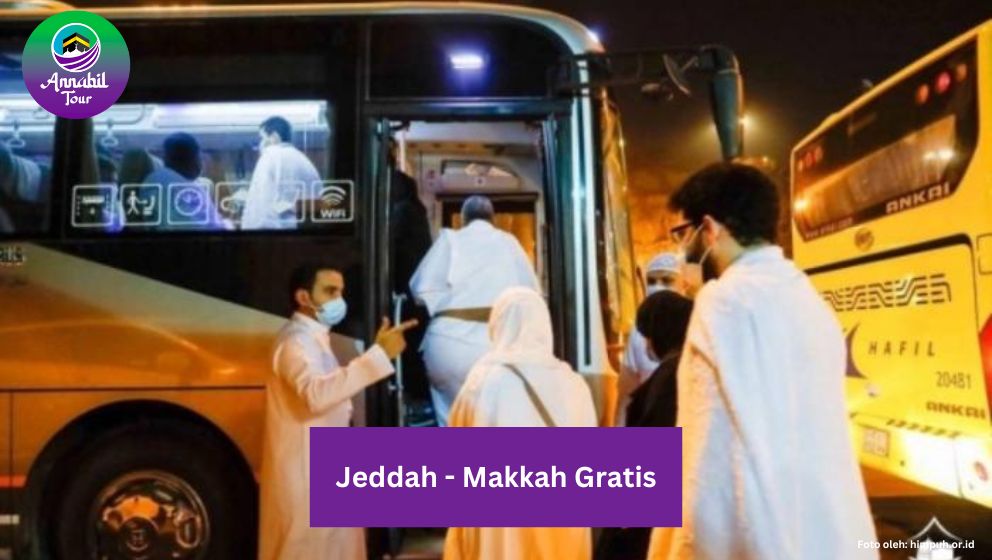 Wow!! Layanan Bus Antar Jemput Gratis Jeddah-Makkah